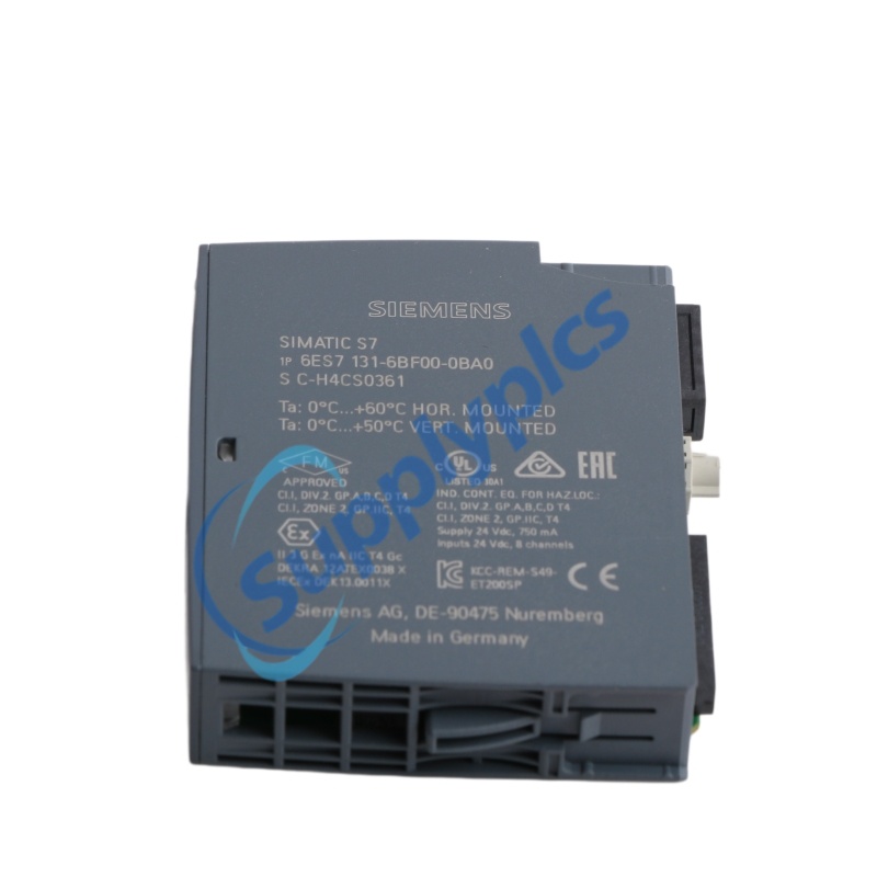 Module d'entrée numérique SIEMENS SIMATIC ET 200SP 6ES7131-6BF00-0BA0, neuf d'origine