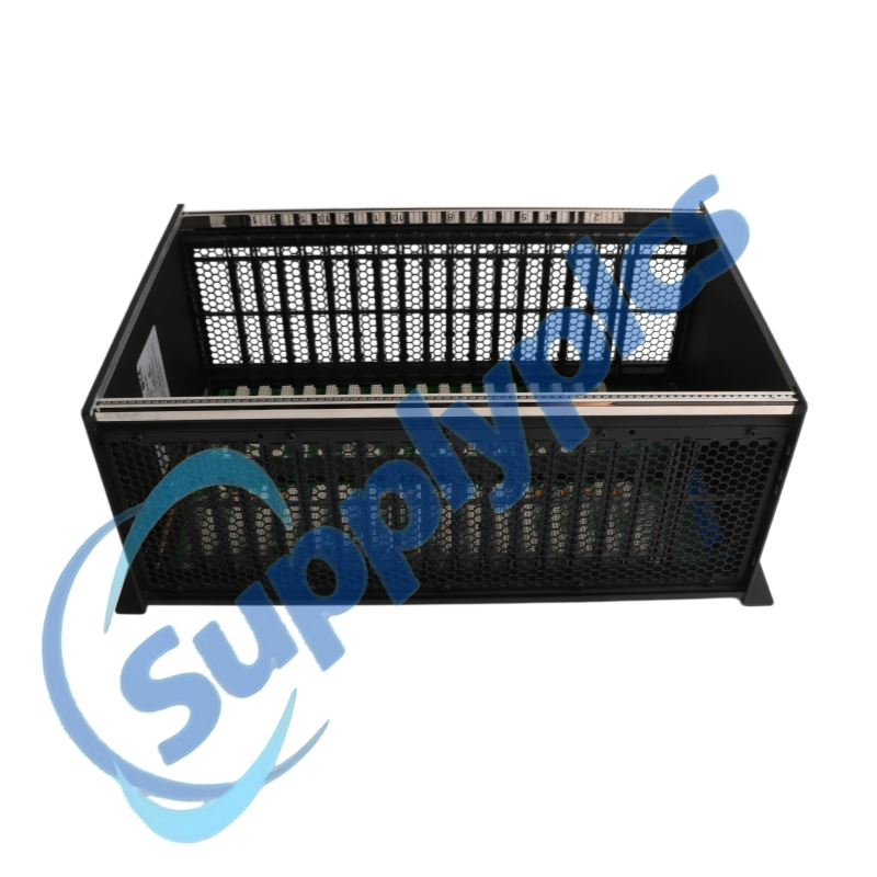 General Electric IC698CHS017 17-Slot Rear Mount Rack