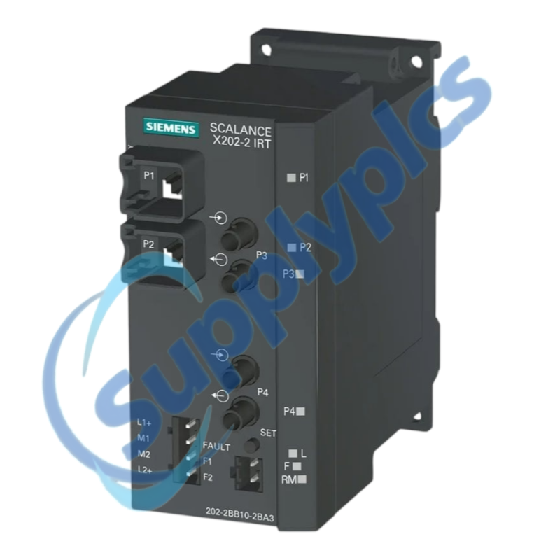 Siemens 6GK5202-2BB10-2BA3 SCALANCE X202-2IRT Switch