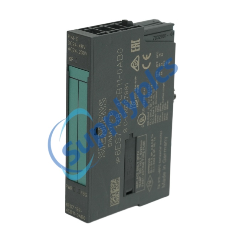 Siemens 6ES7138-4CB11-0AB0 Leistungsmodul PM-E für ET200S, auf Lager