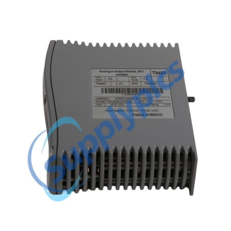 ICS TRIPLEX AADvance Controller System  Analogue Output Module T9482 In stock