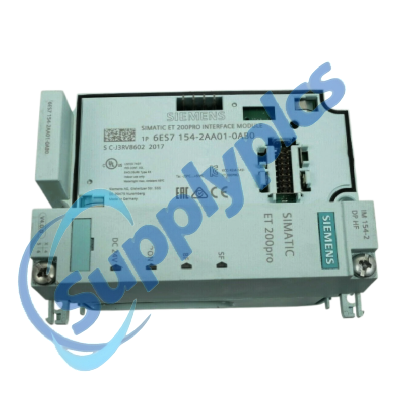Siemens 6ES7154-2AA01-0AB0 SIMATIC DP ET 200pro IM154-2 High Feature PROFIBUS DP Interface Module