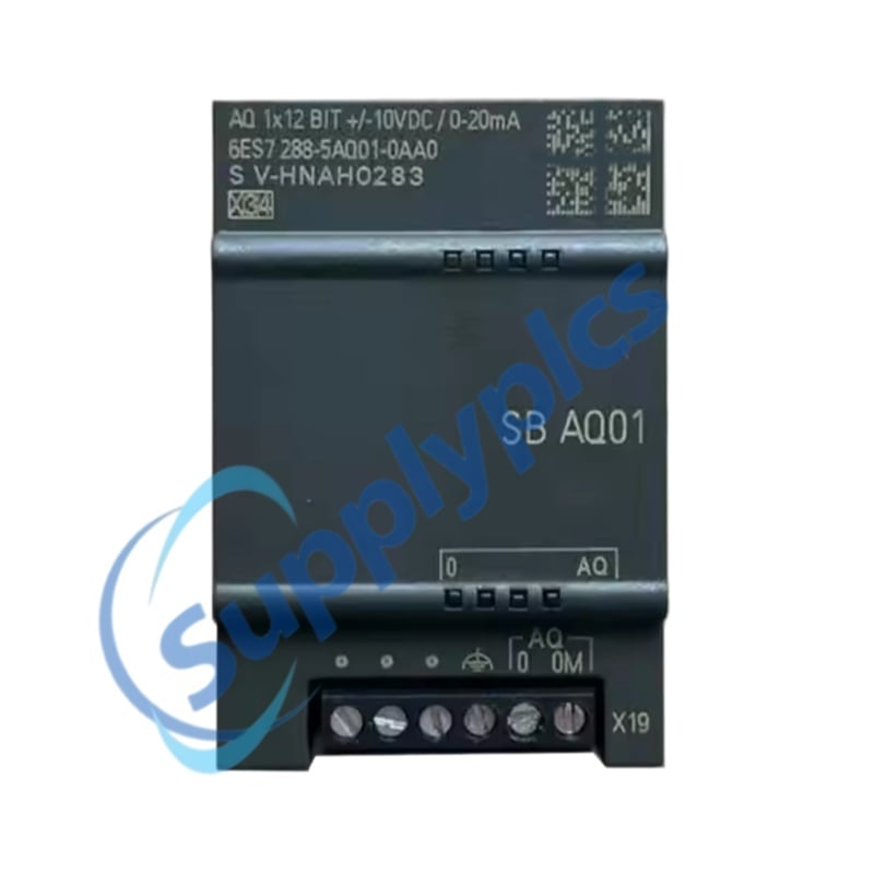 Siemens SIMATIC S7-200 SMART 6ES7288-5AQ01-0AA0 Analog Output Signal Board, 1 AO | Subject to Verification