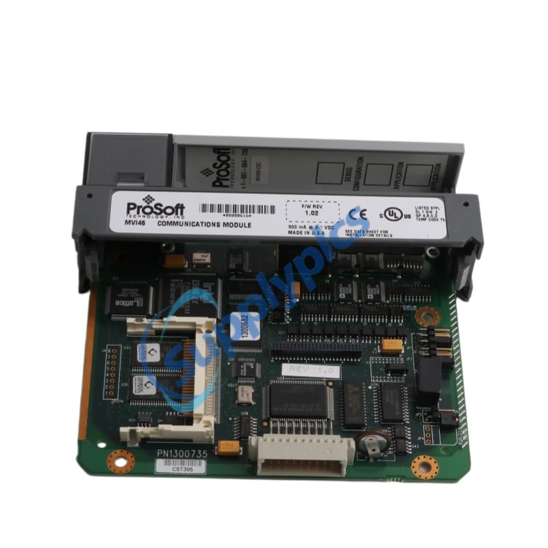 ماژول ارتباطی سریال عمومی پلتفرم SLC شرکت PROSOFT مدل MVI46-GSC، آمادهٔ ارسال