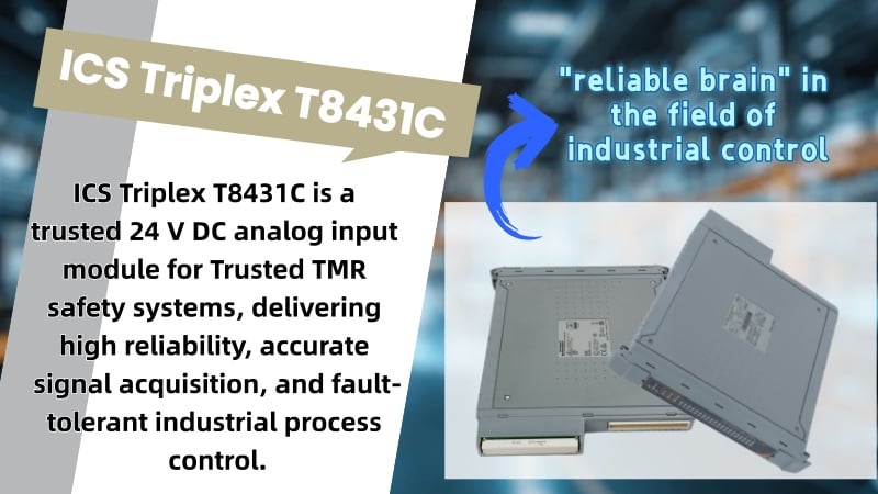 Why is the ICS TRIPLEX T8431C considered a 