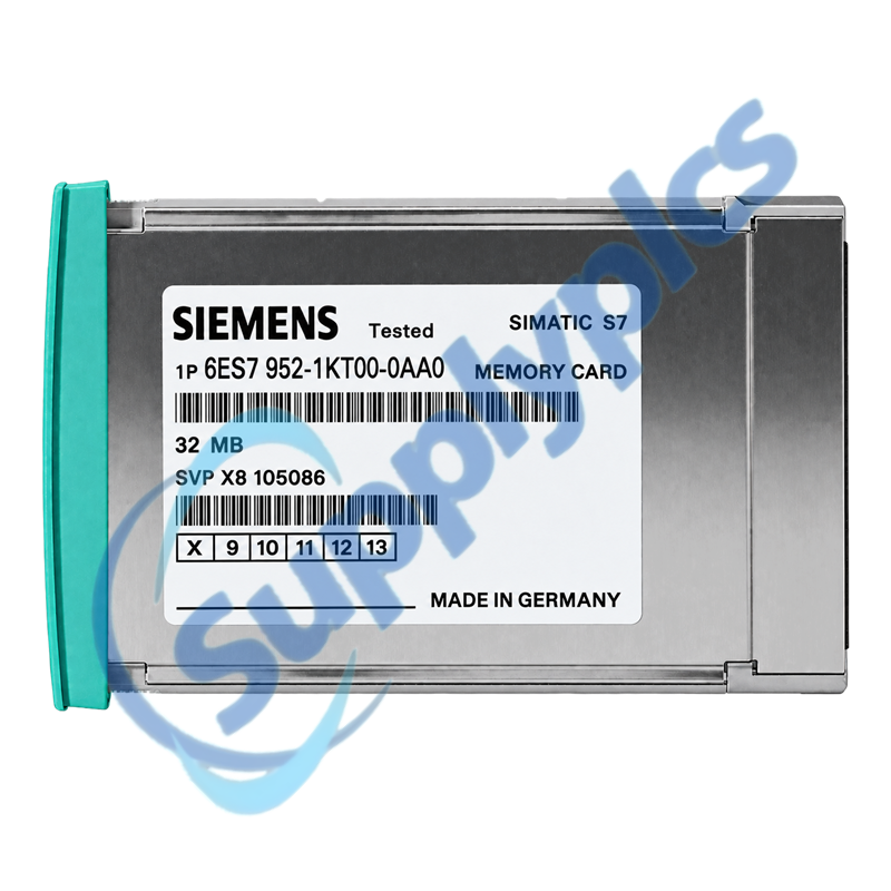 Siemens 6ES7952-1KT00-0AA0 SIMATIC S7-400 32 MB Flash EPROM Memory Card