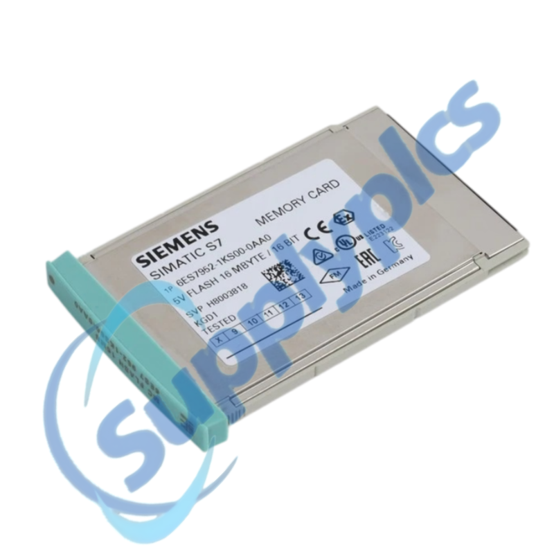 Siemens 6ES7952-1KS00-0AA0 SIMATIC S7-400 16 MB Flash EPROM Memory Card