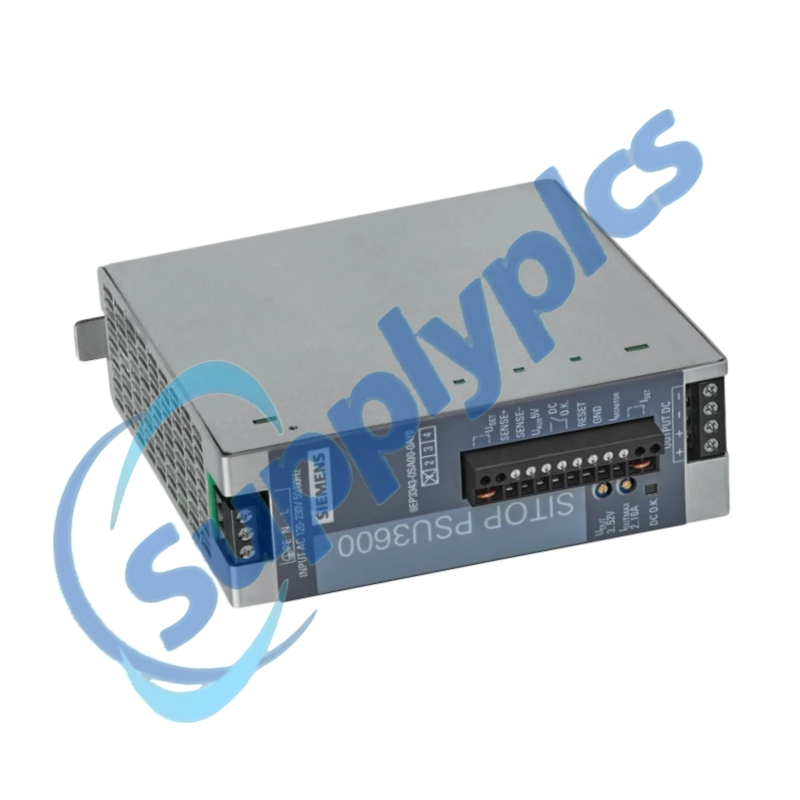 Siemens 6EP3343-0SA00-0AY0 სტაბილიზებული ელექტრომომარაგების ბლოკი