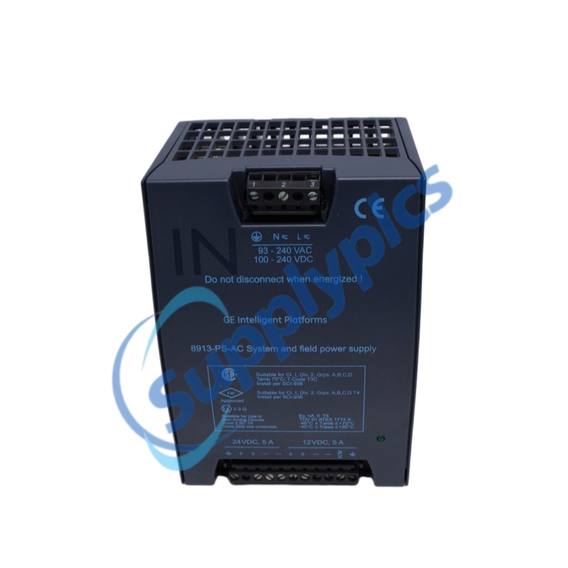 GE System Power - dual voltage 8913-PS-AC Ready For Ship