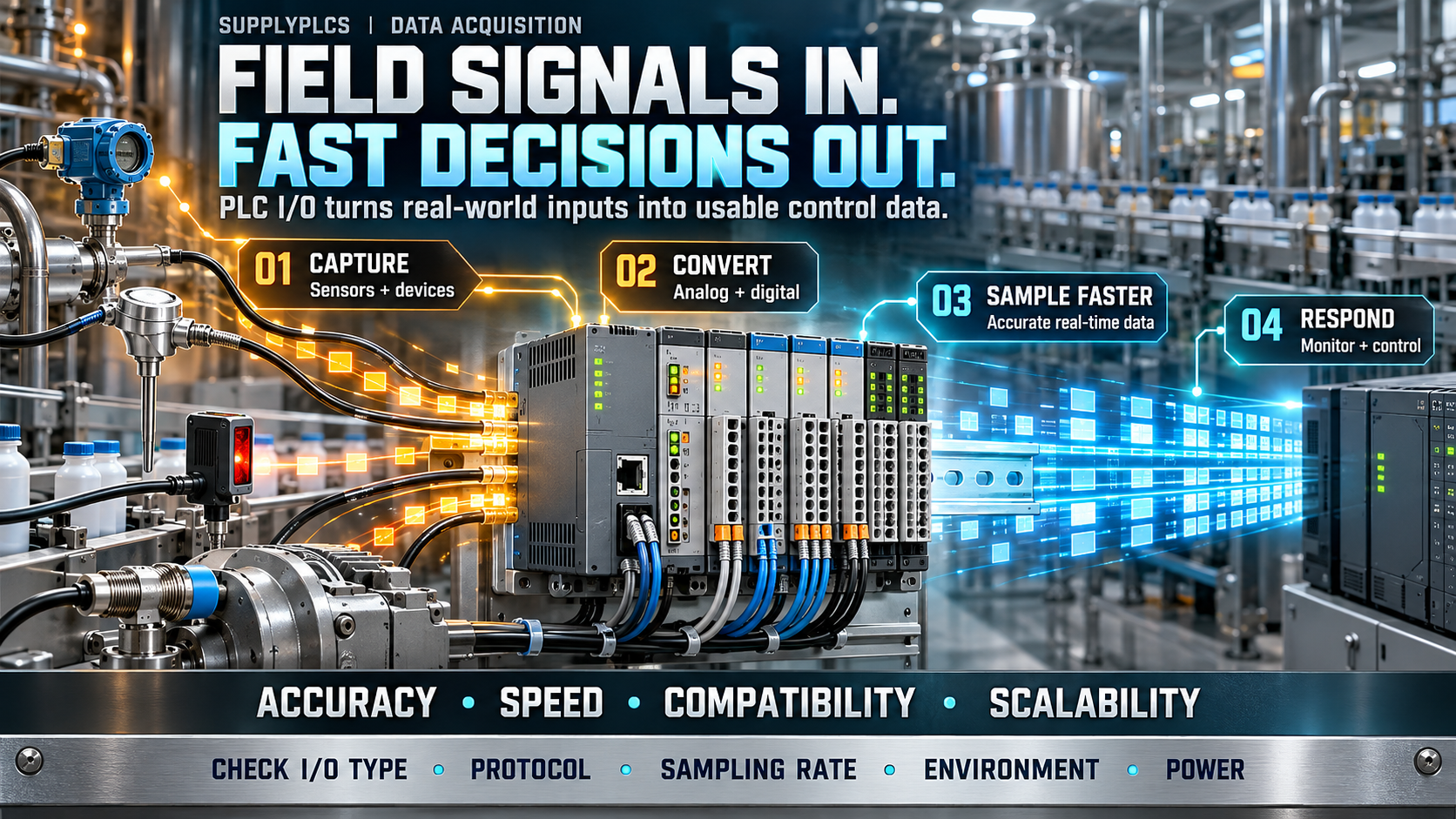 How PLC IO Module Enhances Data Acquisition Efficiency