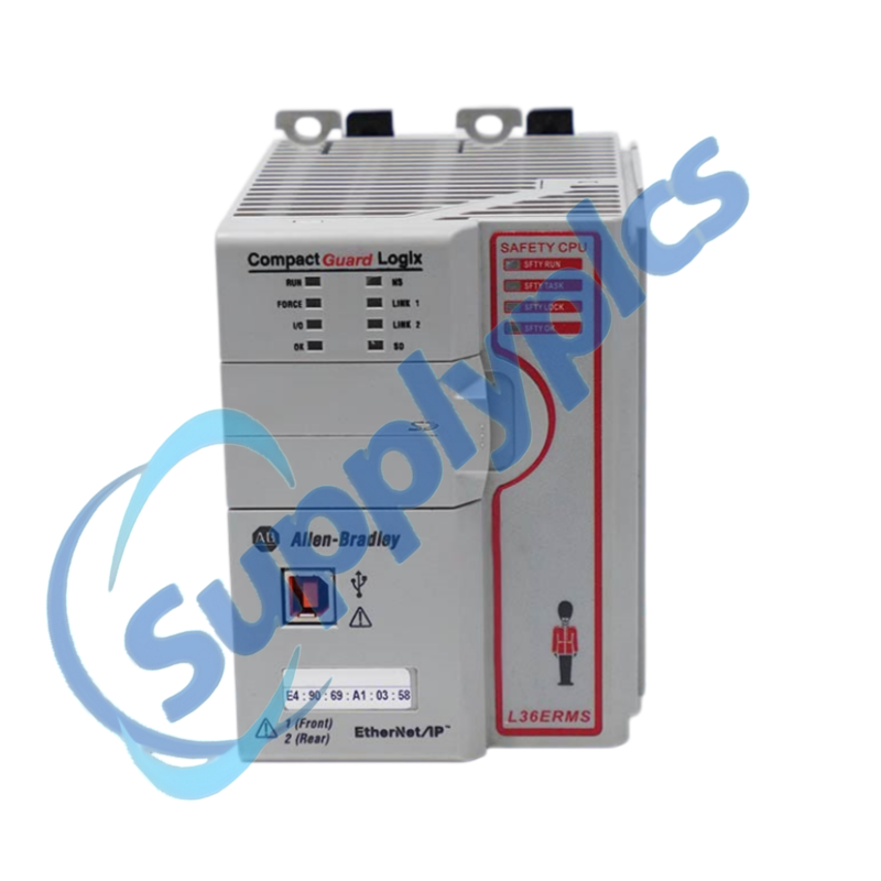AB 1769-L36ERMS Compact GuardLogix Safety Controller