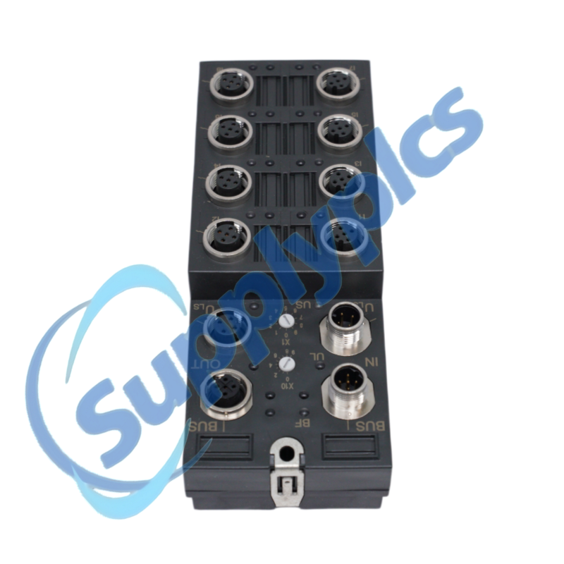 GE Fanuc IC676PBI008 VersaMax IP 8-Point 24VDC Input Module with PROFIBUS DP
