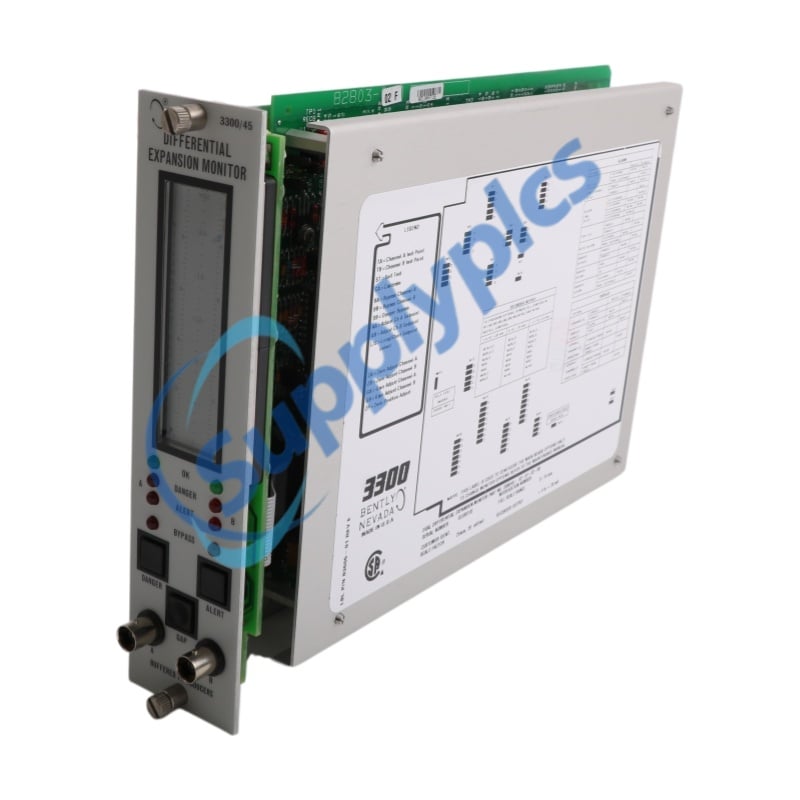 Bently Nevada 3300/45-02-01-02-00 Dual Differential Expansion Monitor Ready For Ship