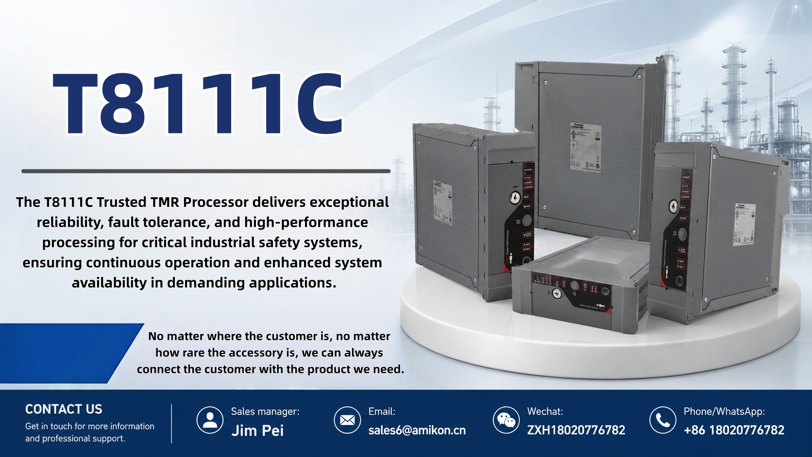 Analysis of the Application and Advantages of the T8111C Processor in Industrial Safety Systems