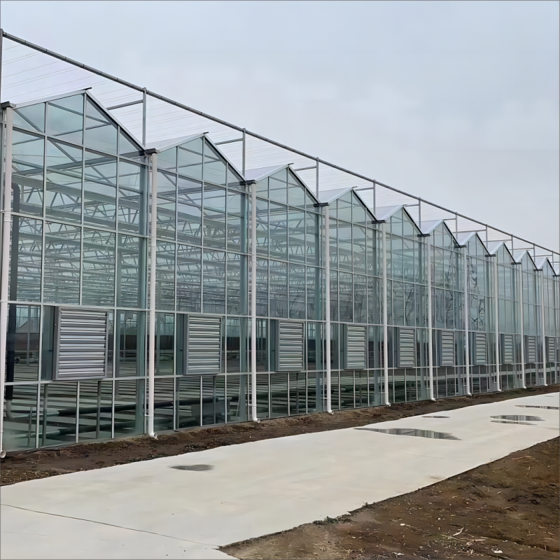 Watter grootte aardby-wintertuin het kleinboerderye nodig?
