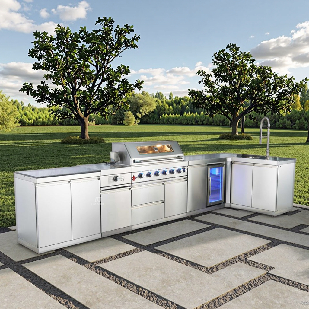The Apex Outdoor Kitchen manufacture