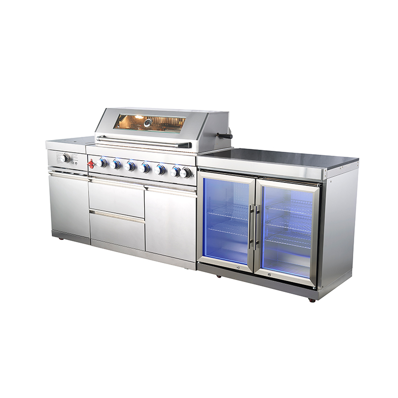 Techniques d'étanchéification pour des meubles de cuisine extérieure et des installations à gaz durables