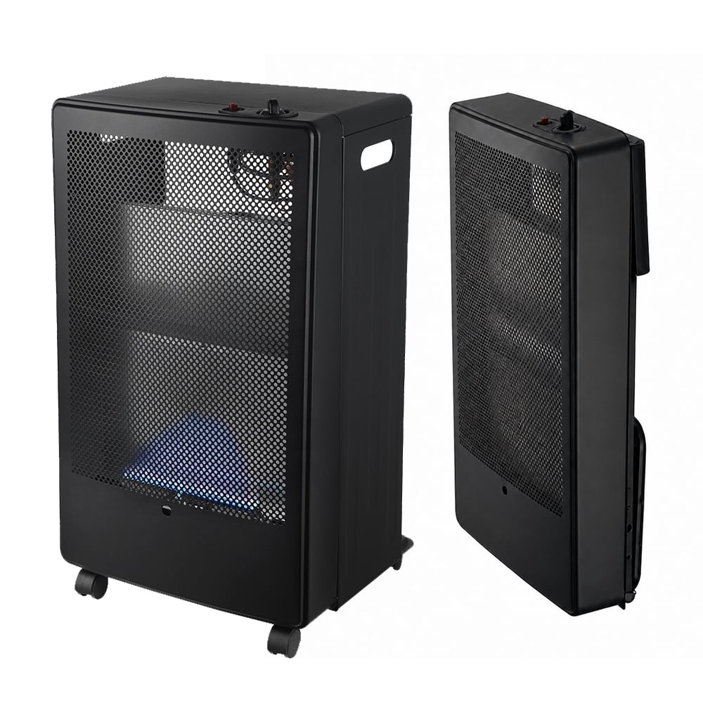 Fashionable Portable Indoor-Outdoor Gas Stove Heater Blue Flame Infrared for Living Room for Household Camping Butane Propane