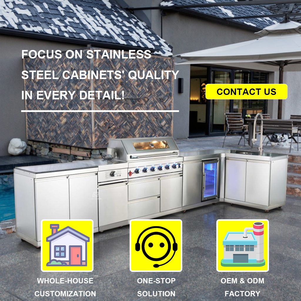 The Apex Outdoor Kitchen manufacture