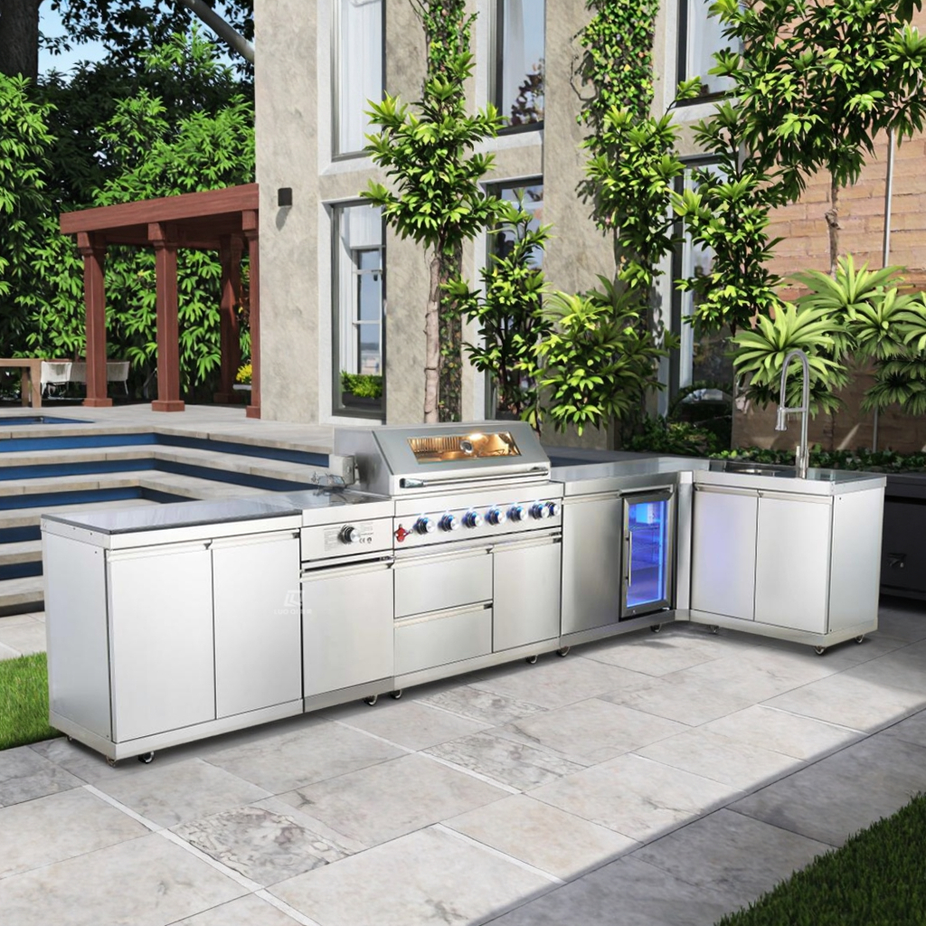 The Apex Outdoor Kitchen manufacture