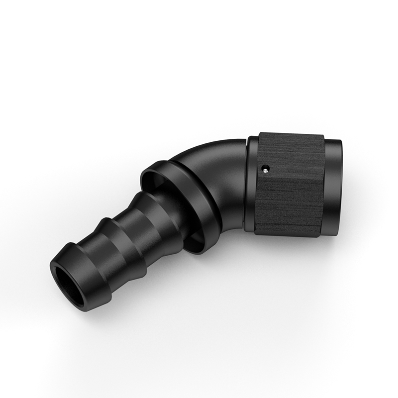 estremità di tubo Push Lock a flusso completo 45°