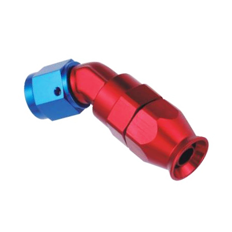 45° PTFE Schleifschlauch Enden