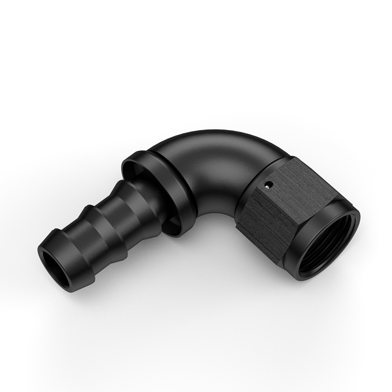 estremità di tubo Push Lock a flusso completo 90°