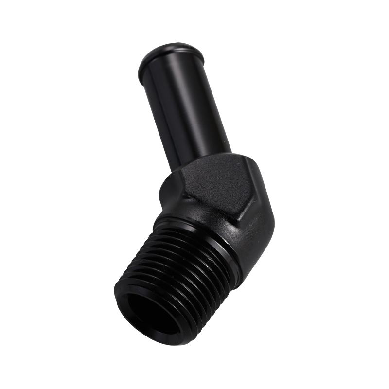 connettore Maschio NPT a Barba 45°