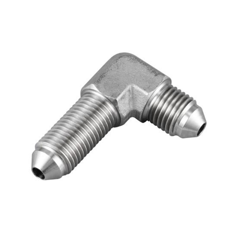 ajuste de bulkhead AN macho de 90°