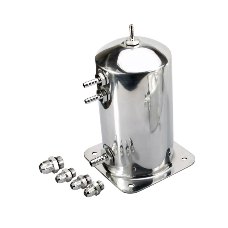 El tanque de recarga de aluminio