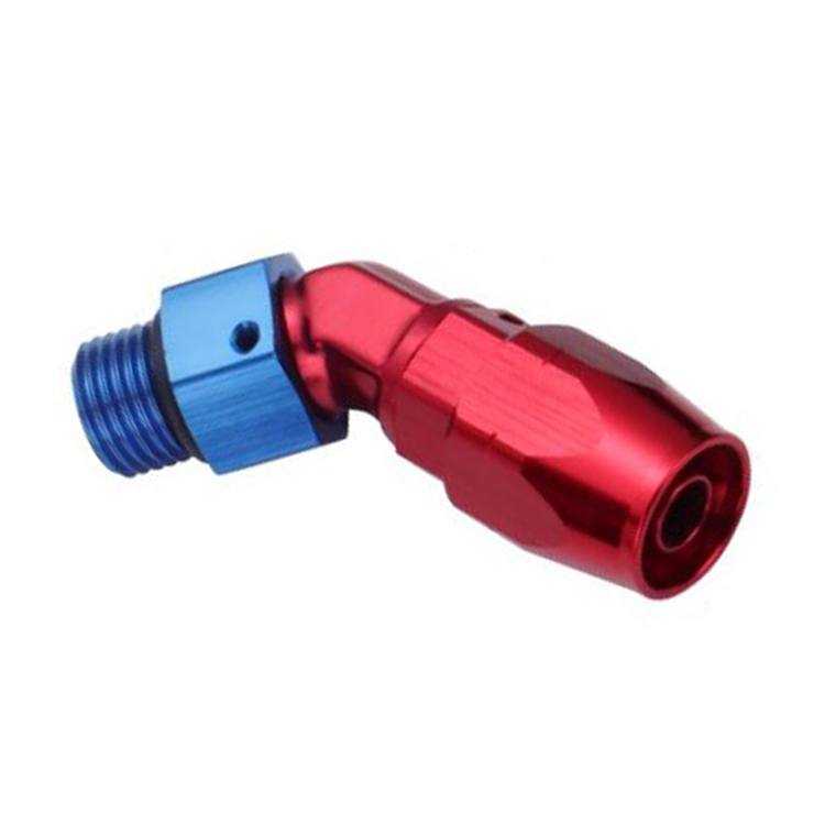 embouts de flexible coupeur pivotant à raccord ORB à 45°