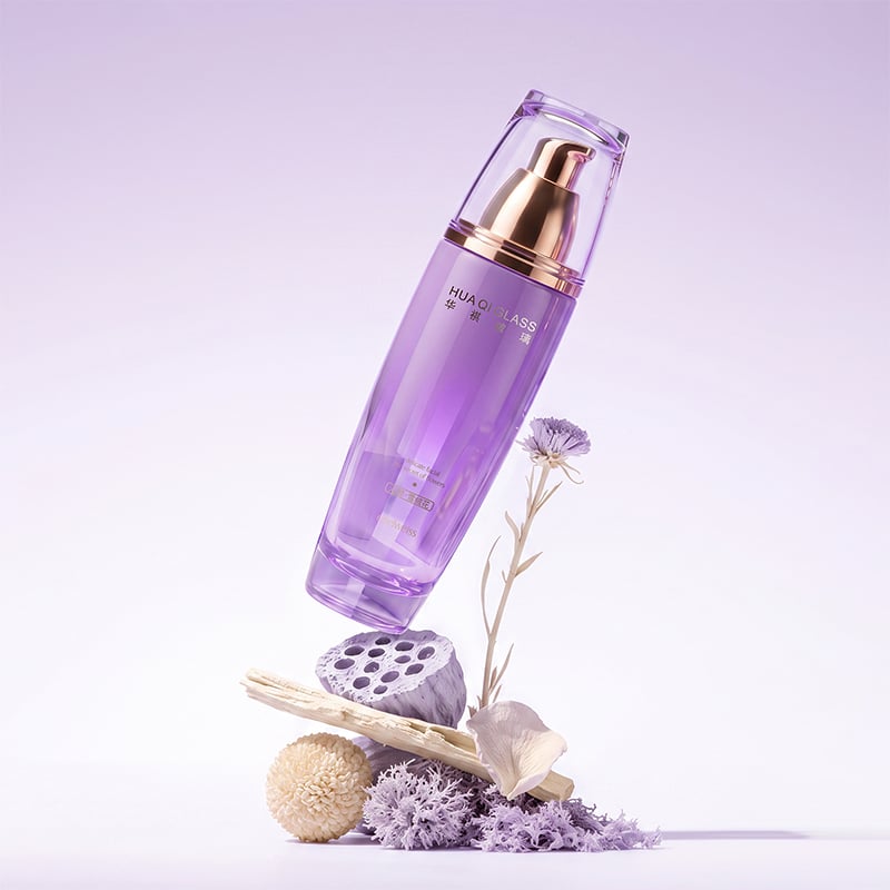 Cosmetic Grade Glass Bottle for Lotion Serum 