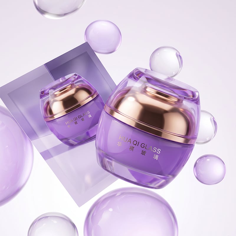Cosmetic Grade Glass Bottle for Lotion Serum 