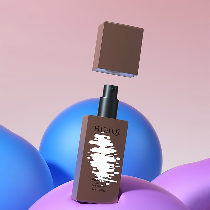 Beautiful Color Liquid Glass Foundation Lotion Bottle