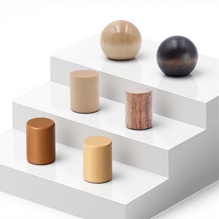 Wooden Perfume Cap