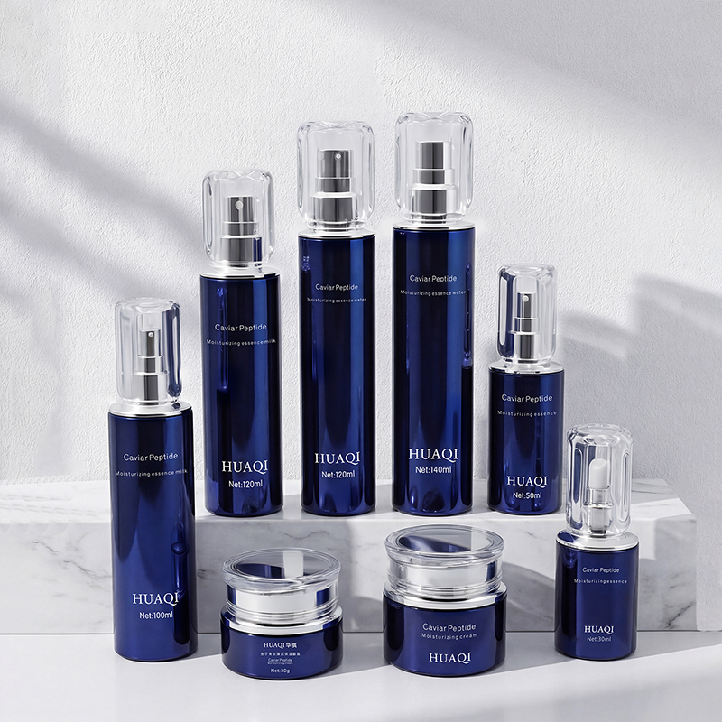 Premium Electroplated Glass Bottle for Serum and Lotion