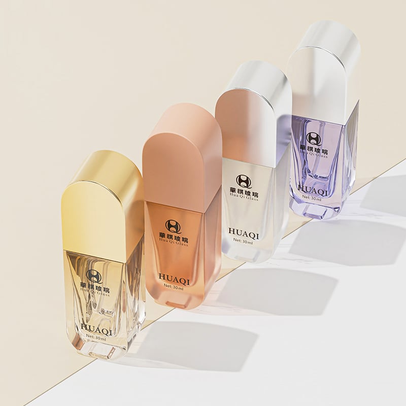 Luxury Glass Foundation Bottles