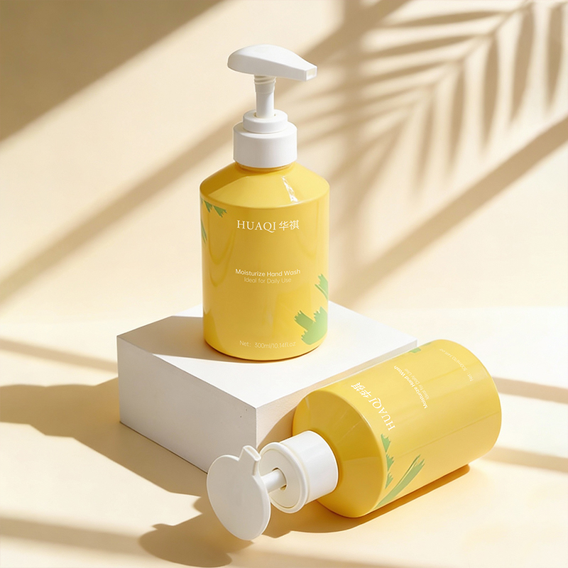 Glass Shampoo and Conditioner Bottle