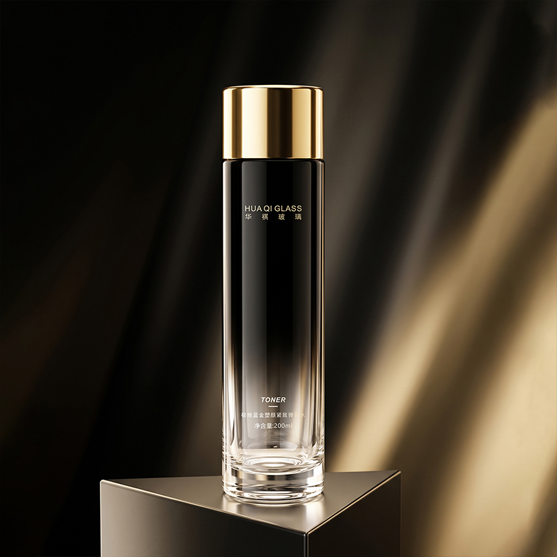 Hot Sales 200ml Recyclable Silk Screen Lotion Toner Bottle