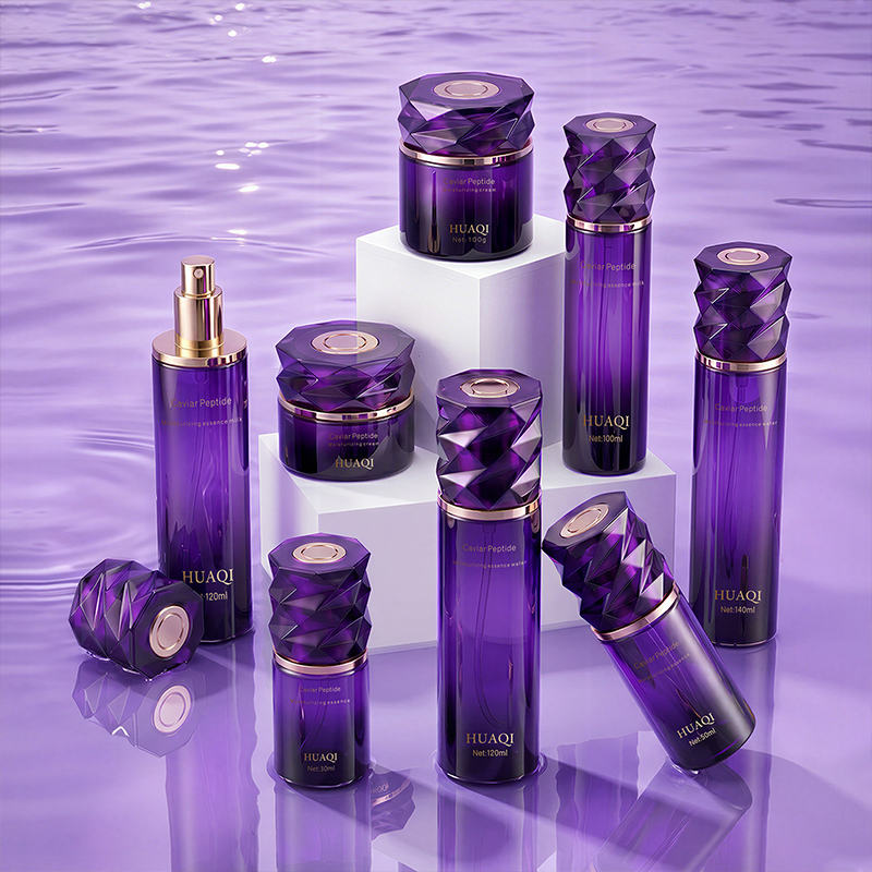 Premium Customizable Glass Cosmetic Bottles for Serum Lotion Essential Oil