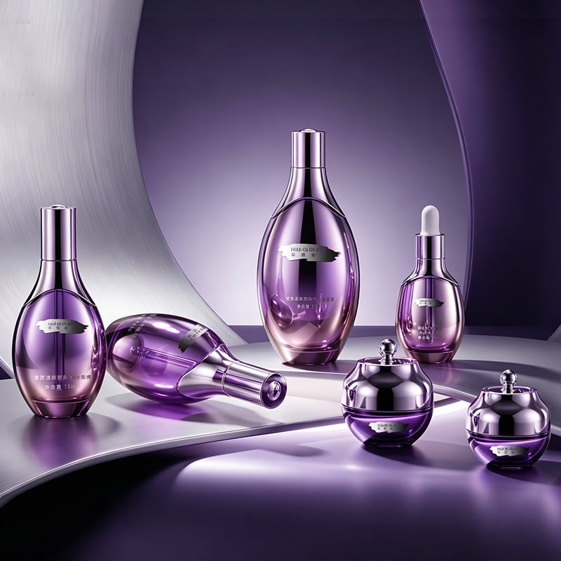 Luxury Beauty Glass Packaging Container