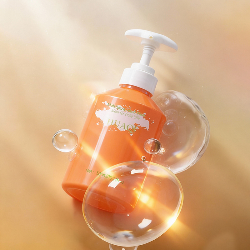 300ml Frosted High Borosilicate Glass Body Wash Bottle