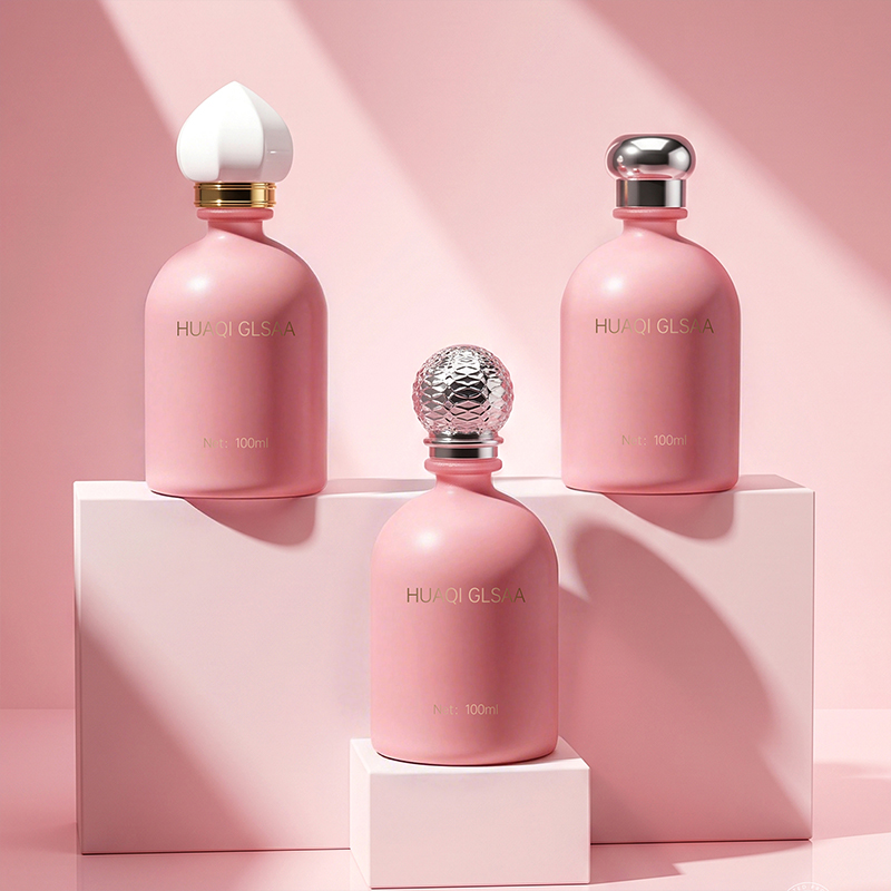 Frosted & Printed Glass Perfume Bottle OEM Custom Perfume Packaging