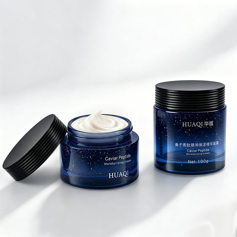 30-100ml Glass Skincare Bottle Set with Pump & Dropper