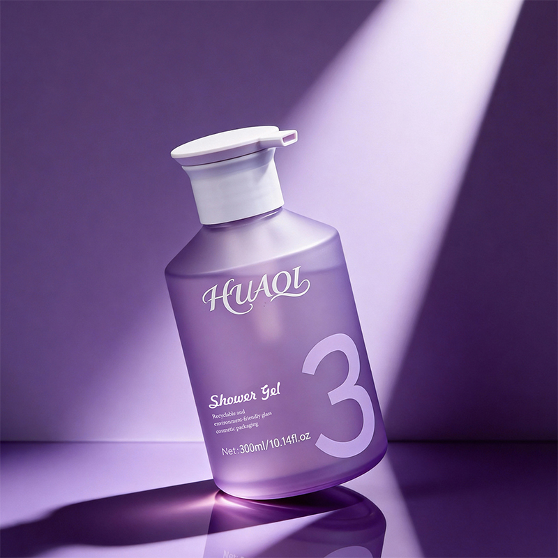 Colored Personal Care Glass Bottle