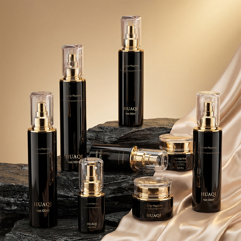 Premium Electroplated Glass Bottle for Serum and Lotion