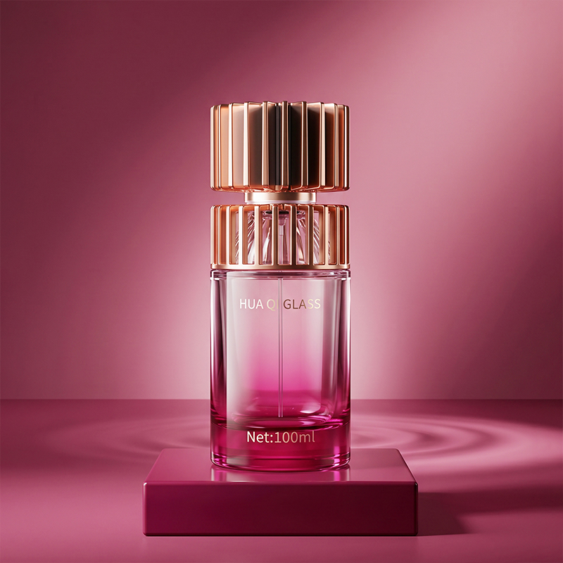 Custom Empty Glass Perfume Spray Bottle Luxury Fragrance Packaging