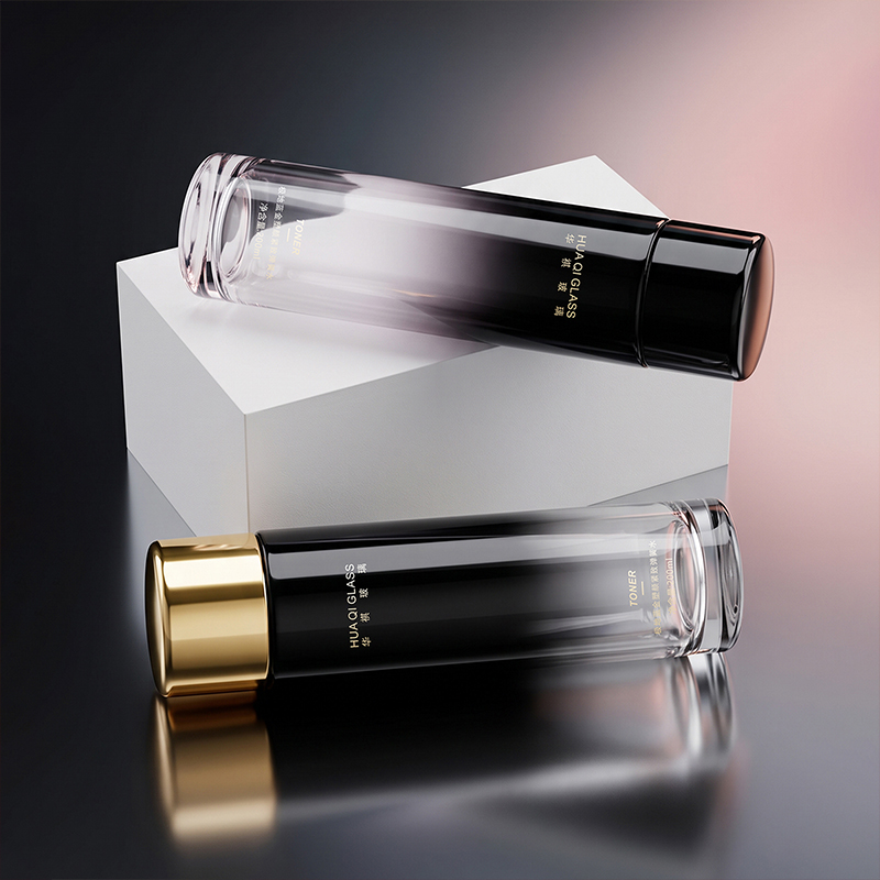 Hot Sales 200ml Recyclable Silk Screen Lotion Toner Bottle