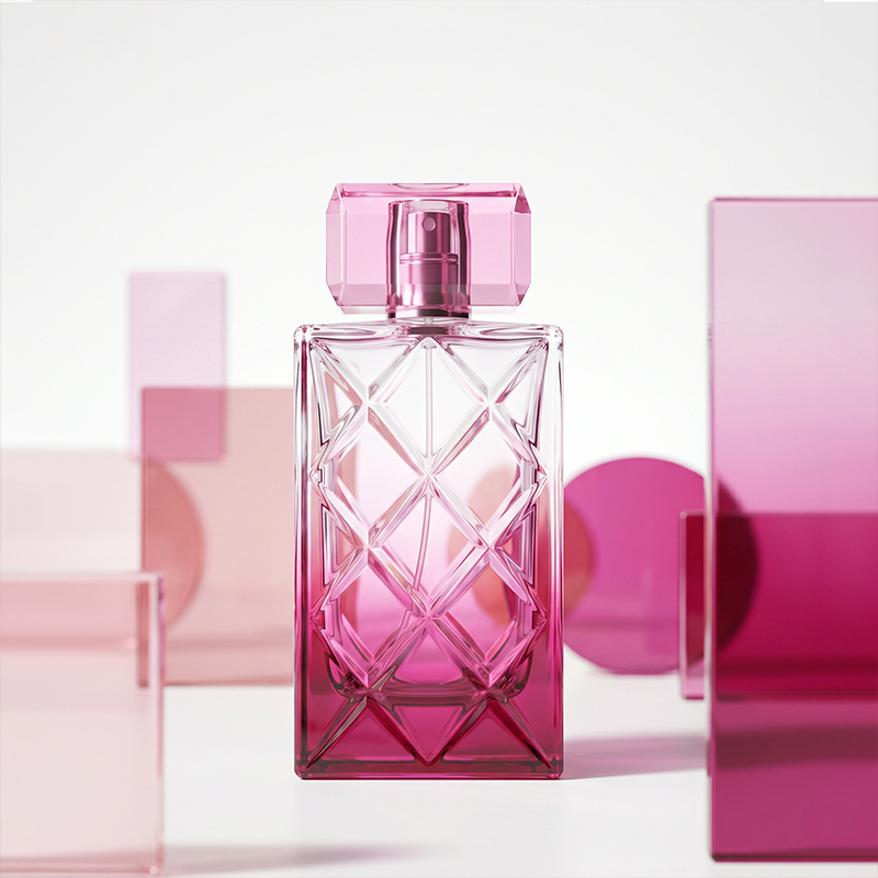 Custom Empty Glass Perfume Spray Bottle Luxury Fragrance Packaging