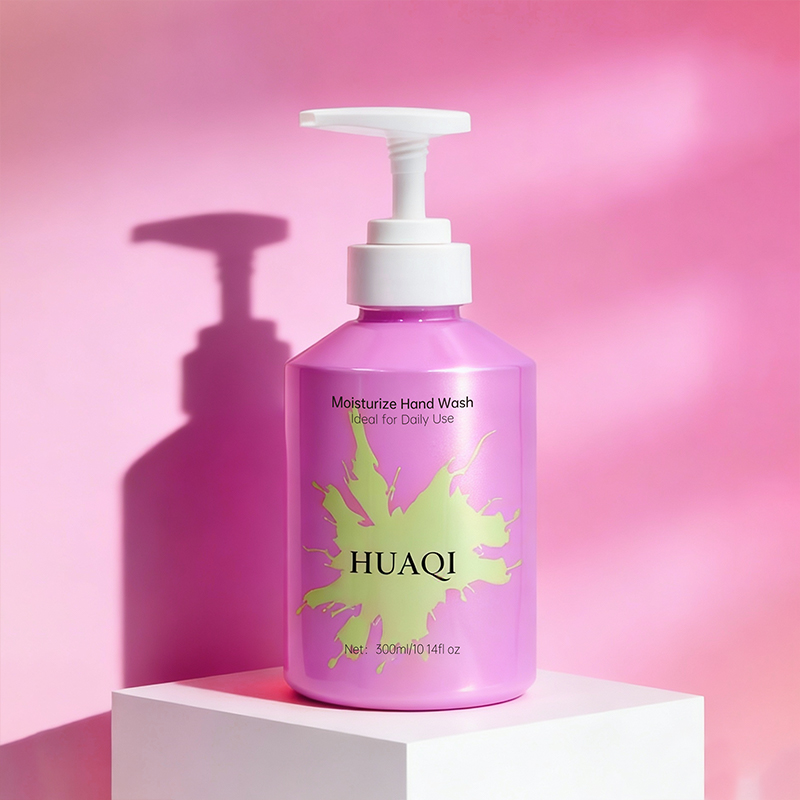 300ml Frosted High Borosilicate Glass Body Wash Bottle